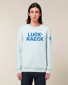 Ronde Hals Sweater Unisex Luck Raeck IJsblauw